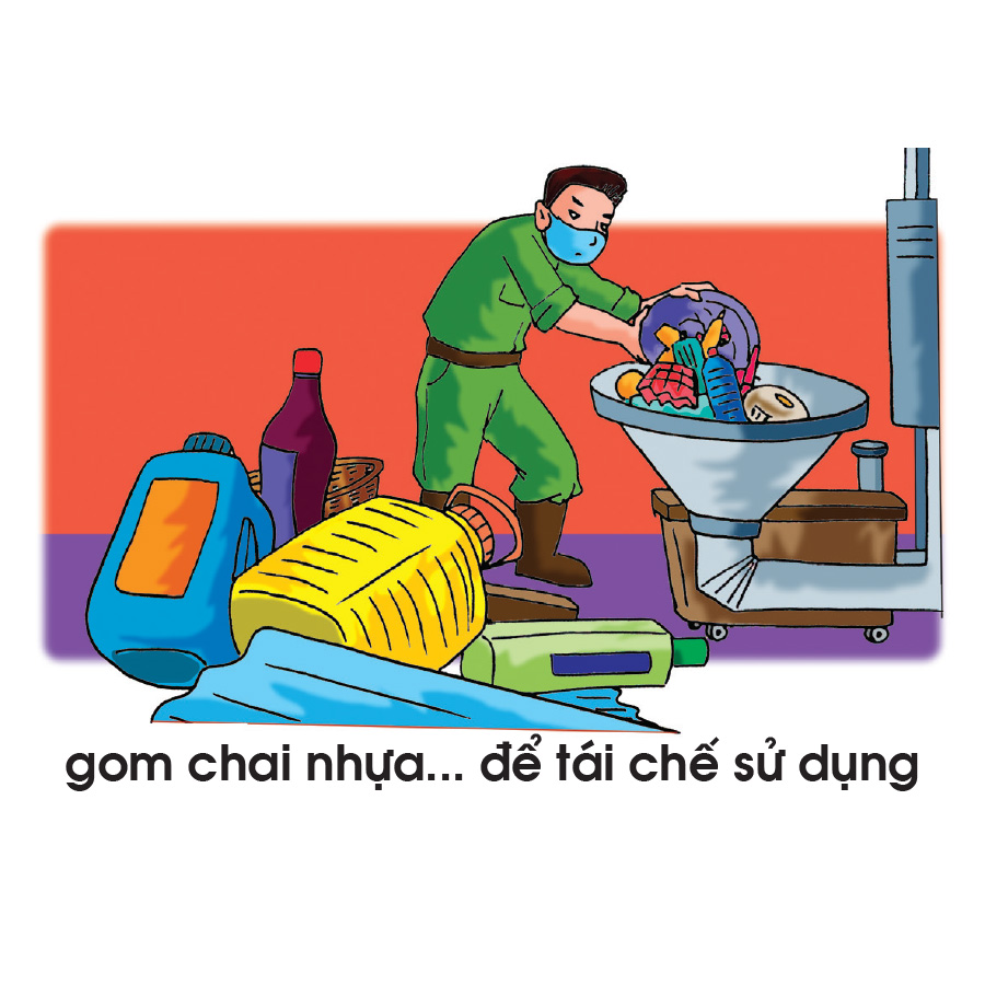 Lô tô hướng dẫn bé bảo vệ môi trường