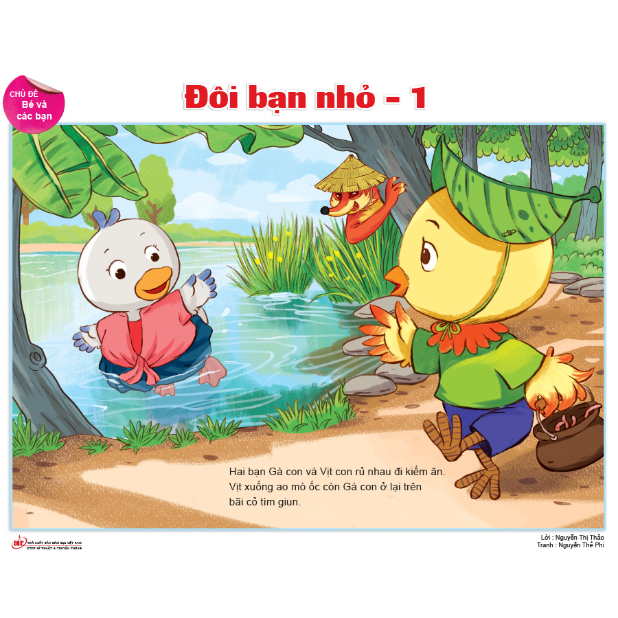 Bộ tranh truyện dành cho trẻ nhà trẻ