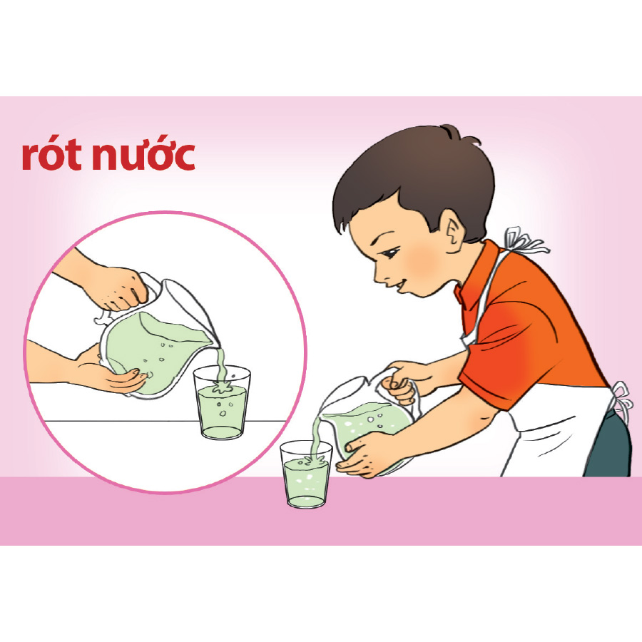 Lô tô Bé tập làm nội trợ