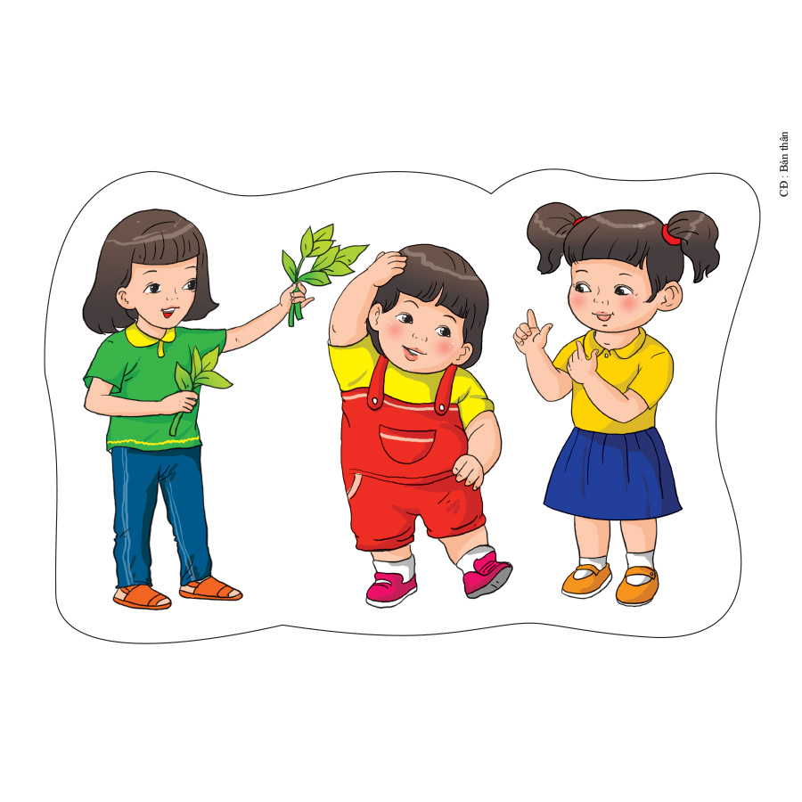 Bộ tranh tường trang trí sáng tạo theo chủ đề - Chủ đề Bản thân