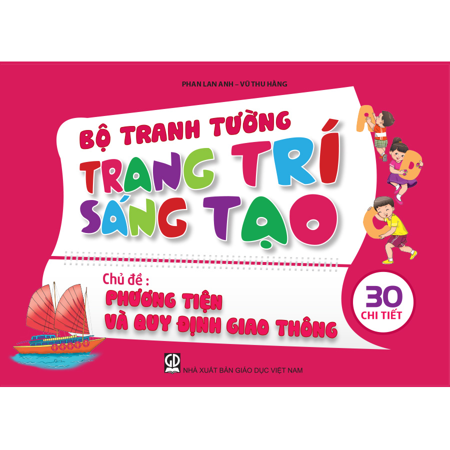 Bộ tranh tường trang trí sáng tạo theo chủ đề - Chủ đề Phương tiện và Quy định giao thông