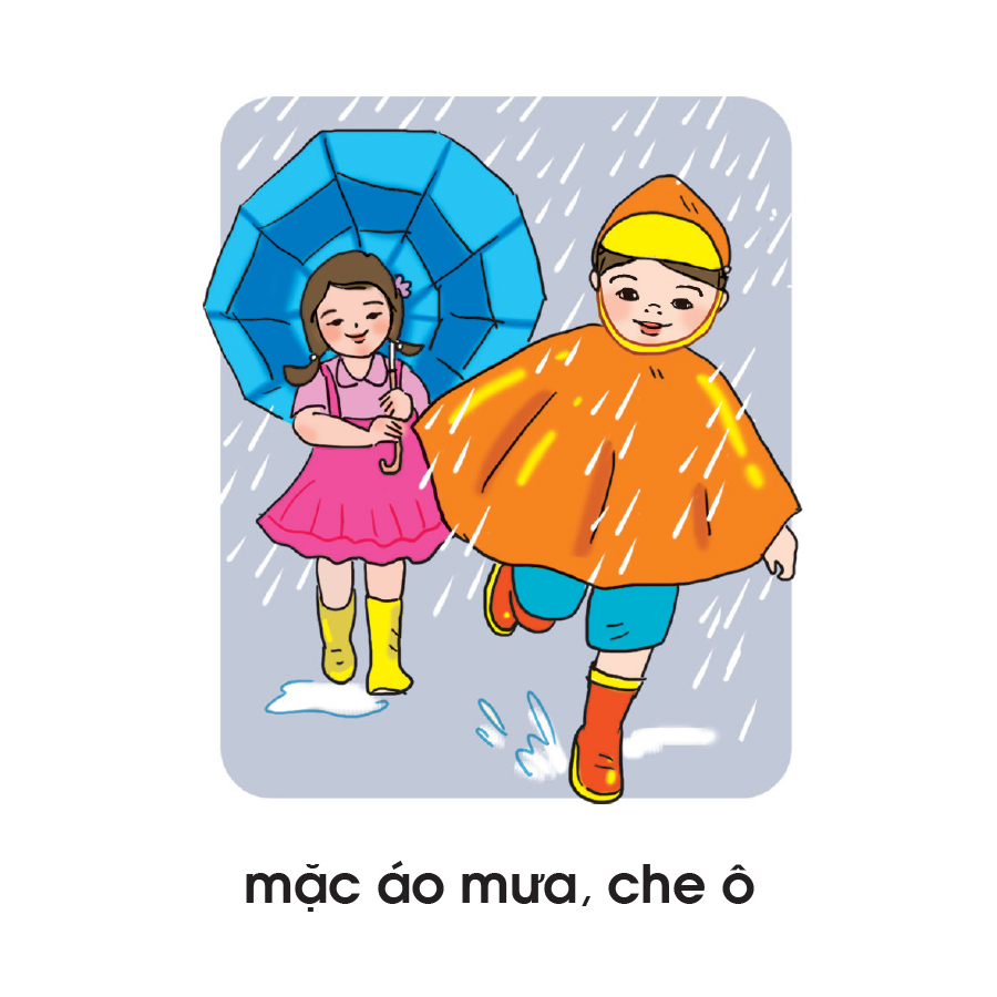 Lô tô Bé làm vệ sinh cá nhân và giữ gìn sức khỏe