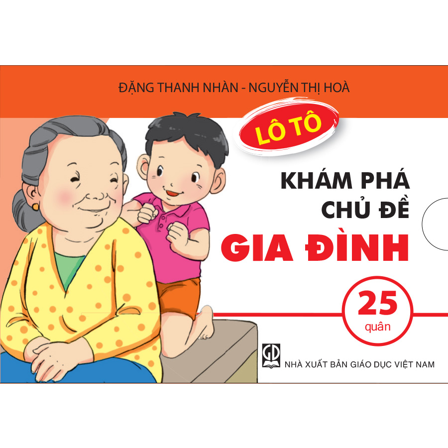 Lô tô khám phá chủ đề gia đình