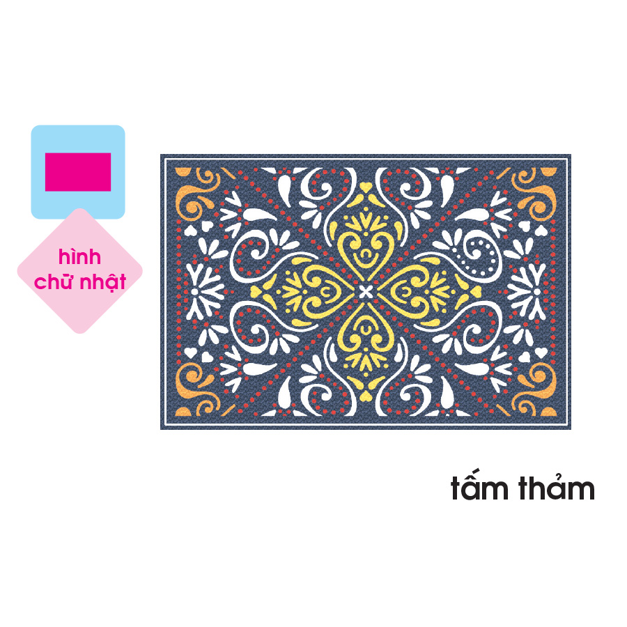 Lô tô nhận biết hình và số lượng