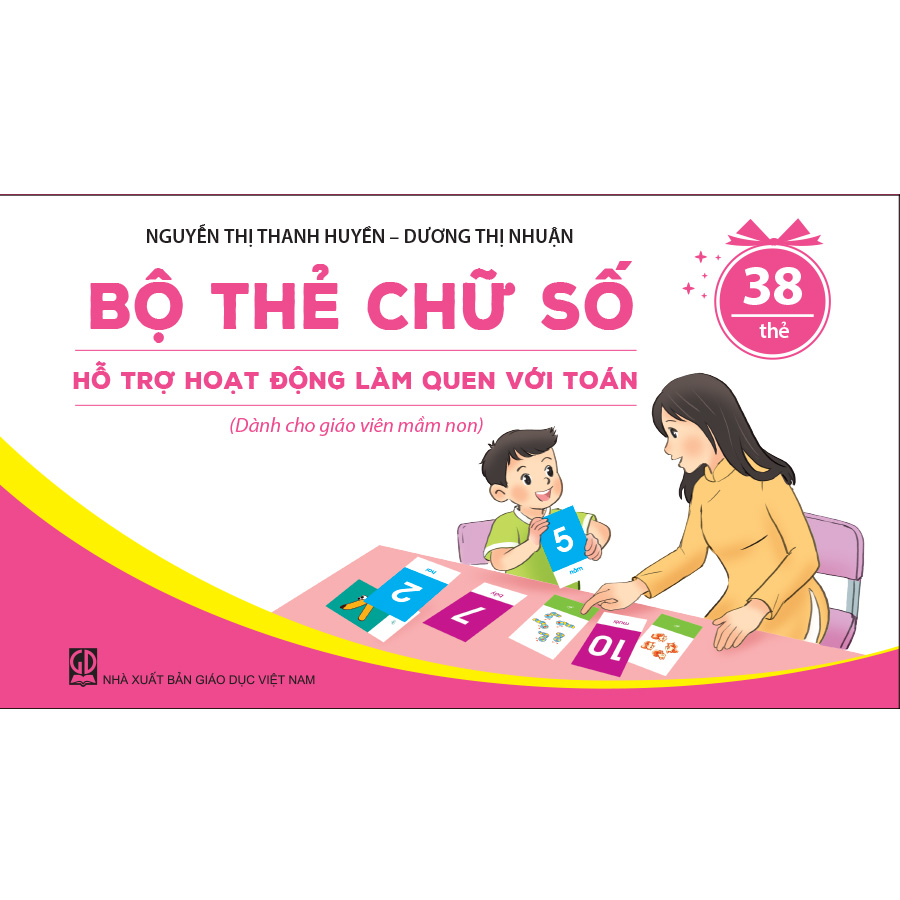 Bộ thẻ chữ số hỗ trợ hoạt động bé làm quen với toán (Dành cho giáo viên mầm non)