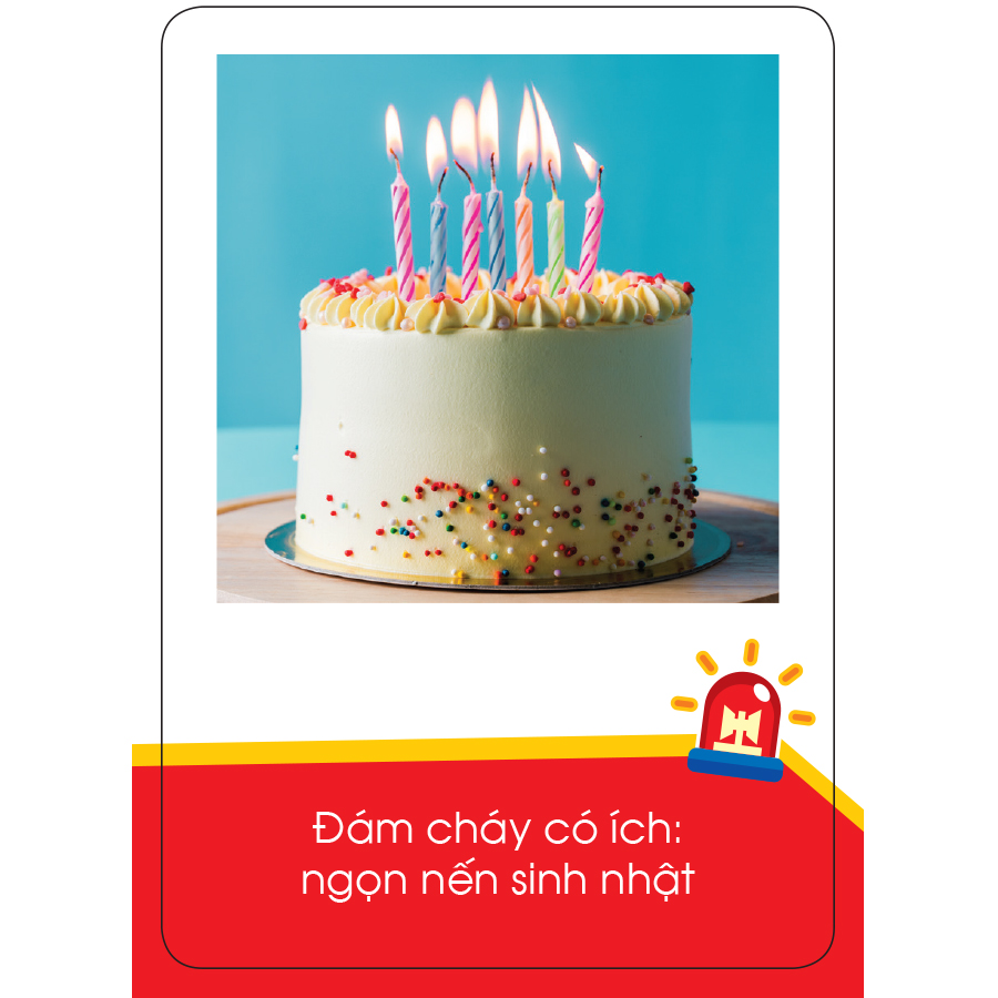 Lô tô giúp trẻ mẫu giáo nhận biết hoả hoạn và hành động đúng khi xảy ra hoả hoạn
