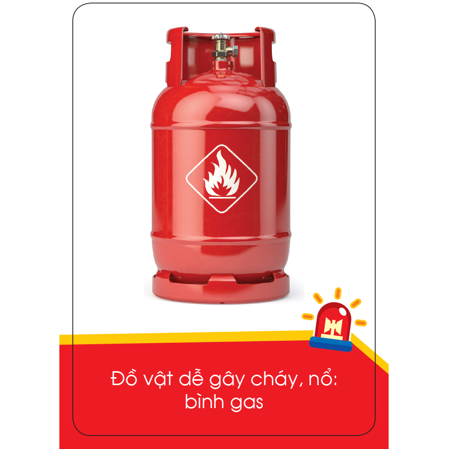 Lô tô giúp trẻ mẫu giáo nhận biết hoả hoạn và hành động đúng khi xảy ra hoả hoạn