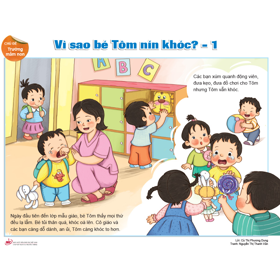 Bộ tranh truyện theo chủ đề (dành cho 4 - 5 tuổi)