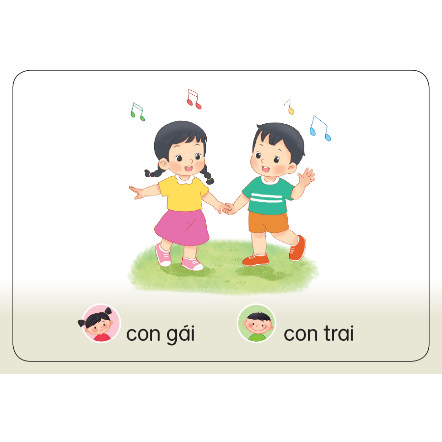 Lô tô giáo dục giới dành cho trẻ mầm non