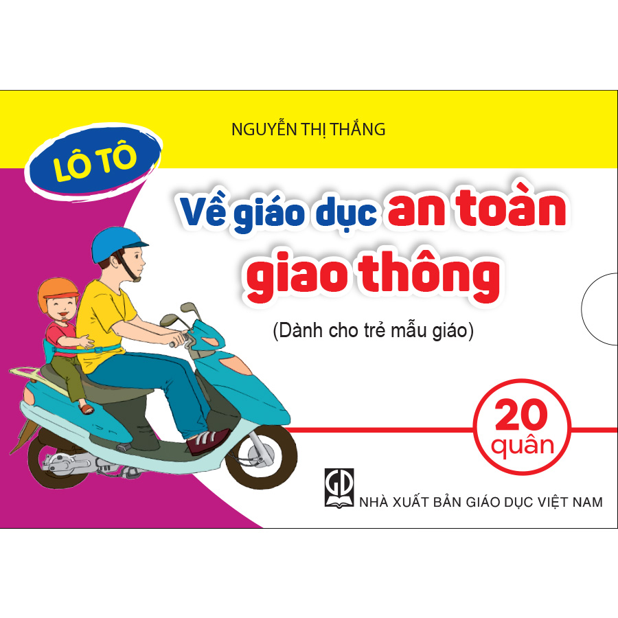 Lô tô về giáo dục an toàn giao thông (Dành cho trẻ mẫu giáo)