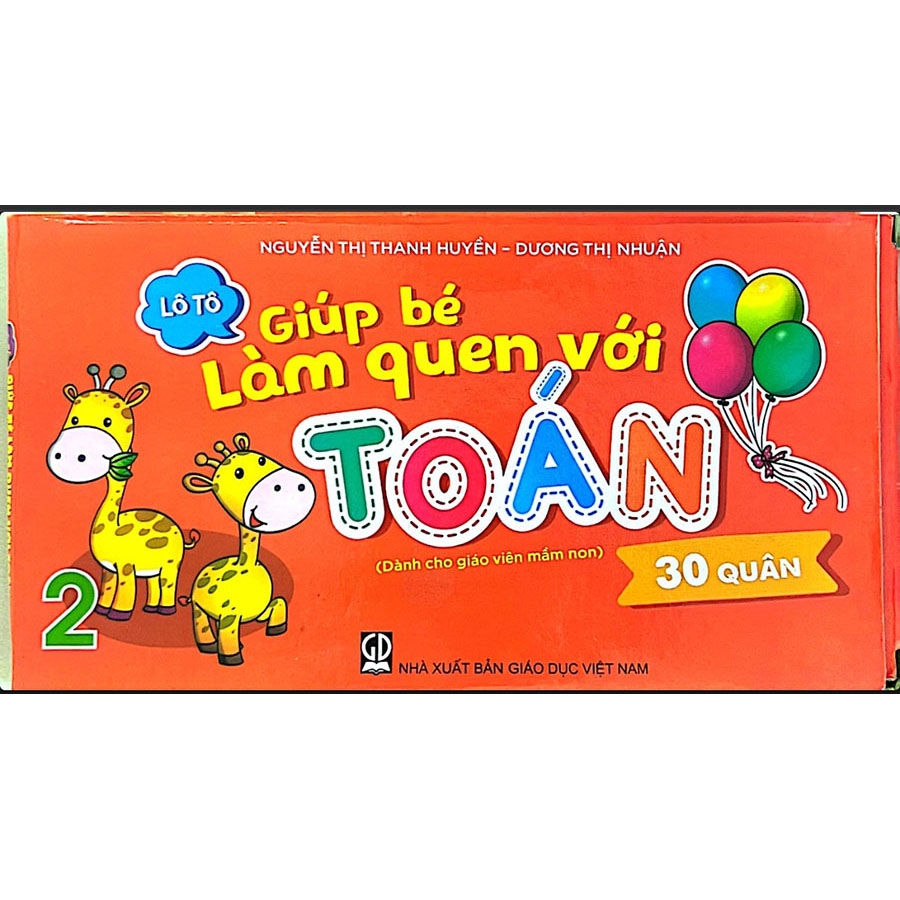 Lô tô giúp bé làm quen với Toán (Dành cho giáo viên mầm non)