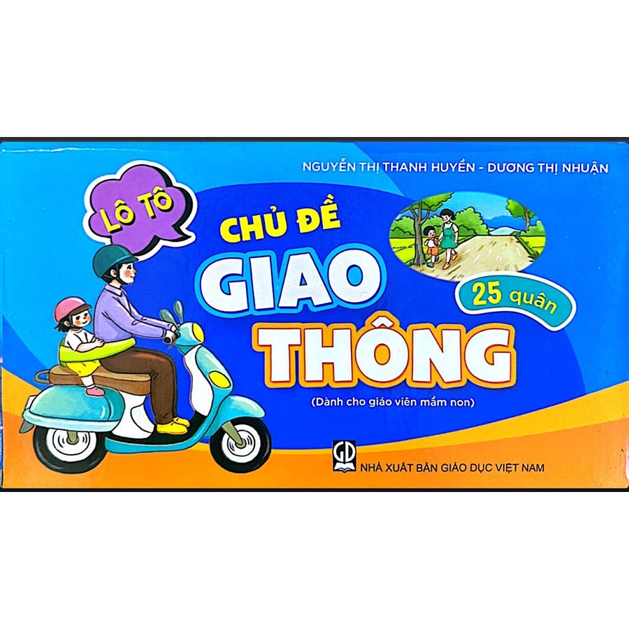 Lô tô chủ đề giao thông (Dành cho giáo viên mầm non)