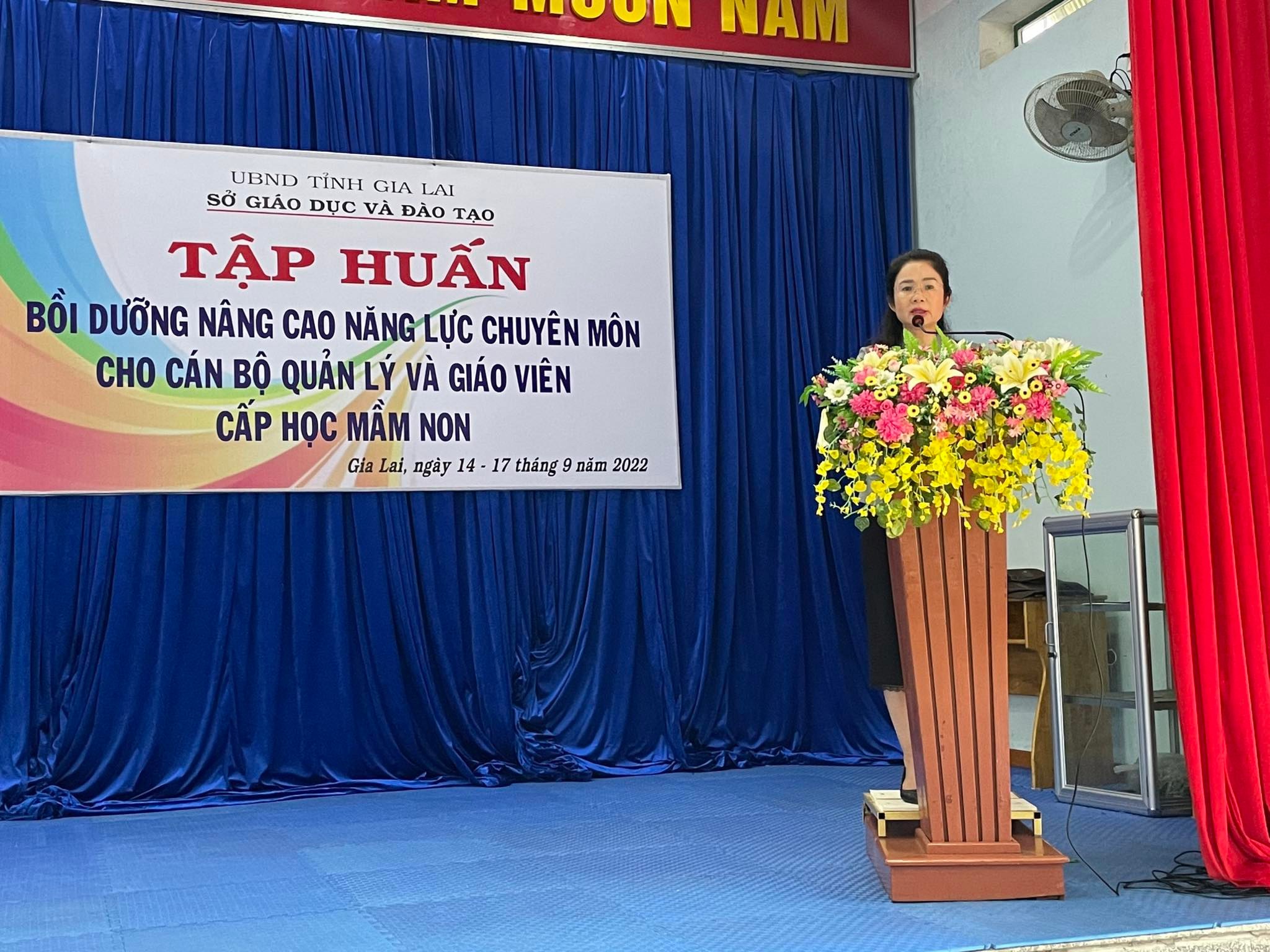 Tập huấn Bồi dưỡng nâng cao năng lực chuyên môn cho CBQL & GV cấp học mầm non