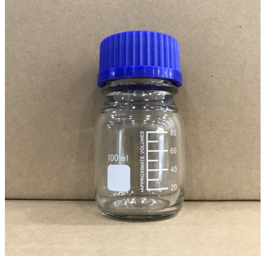 chai trung tính trắng nắp vặn 100ml