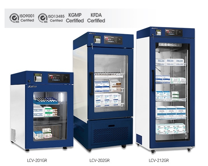 Tủ mát bảo quản mẫu cửa kính 2 - 10oC, 105 lít LCV-201GR Daihan Labtech