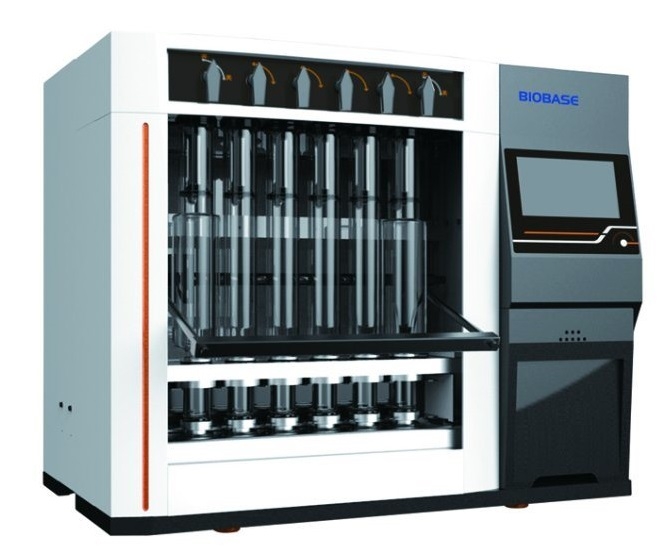 Máy chiết xơ 6 vị trí