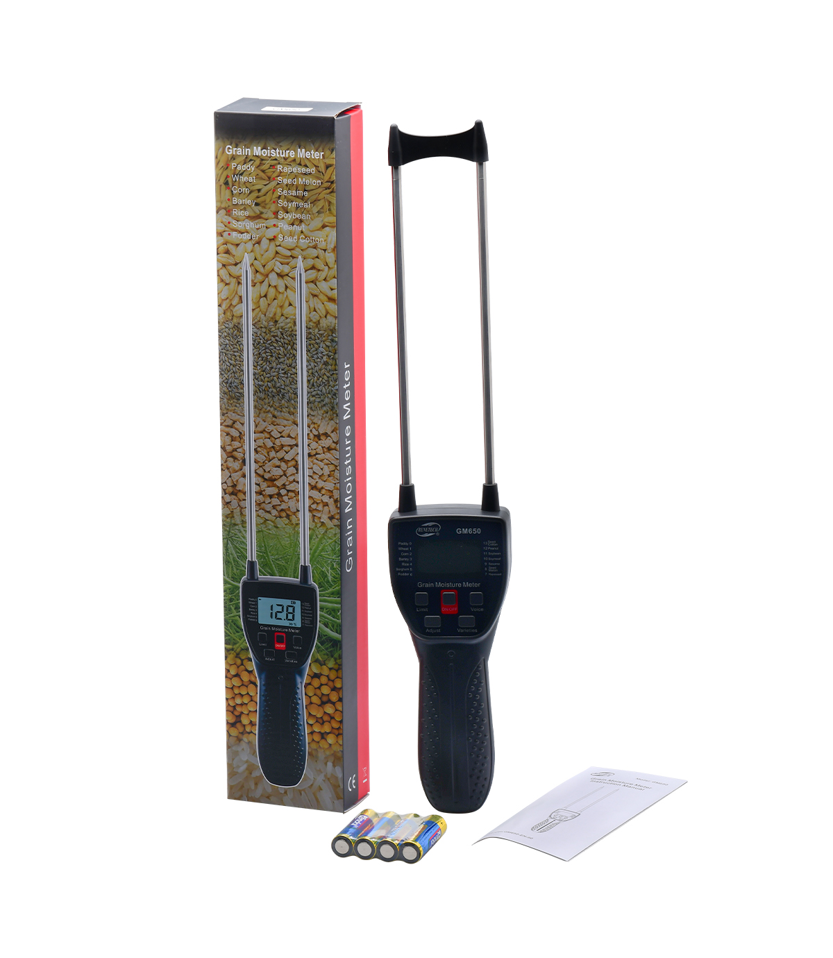 Máy đo độ ẩm ngũ cốc (Đầu dò 23cm) GM650
