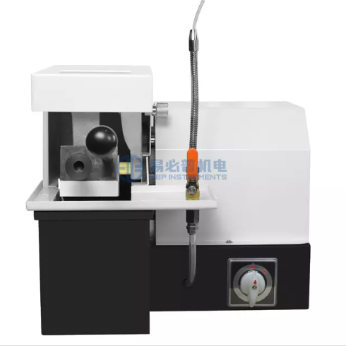 Máy cắt mẫu kim loại bằng đá mài thủ công