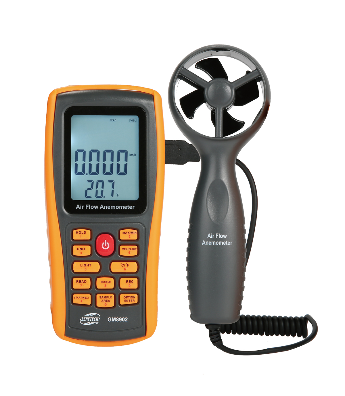 Máy đo lưu lượng gió GM8902