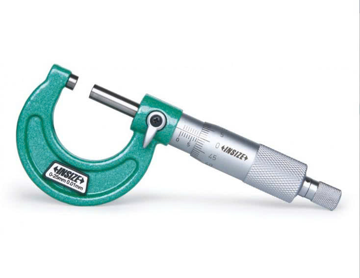 Panme đo ngoài cơ khí INSIZE 3203-25A (0-25mm/0.01mm)