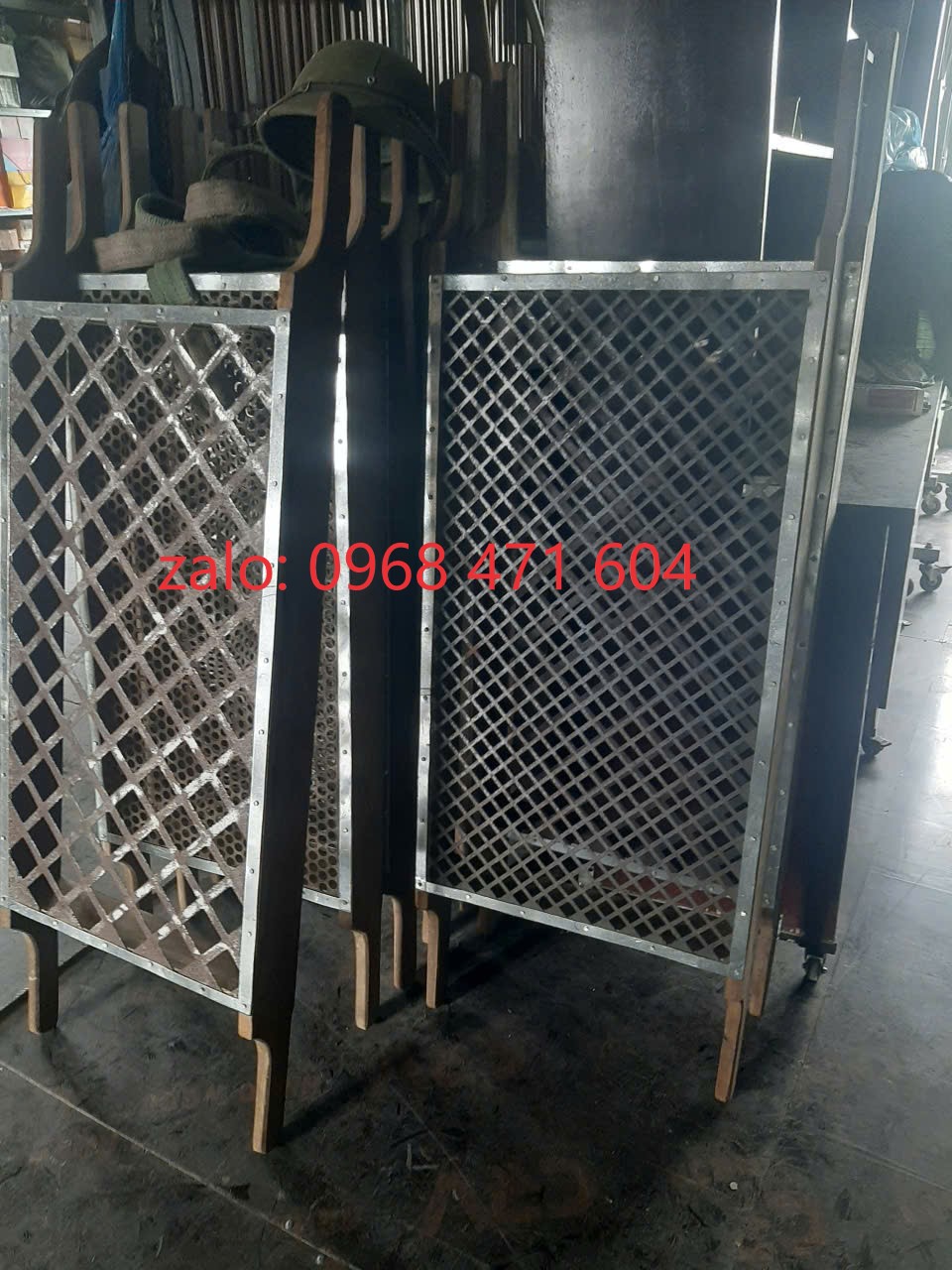 Sàng rây thép khung gỗ