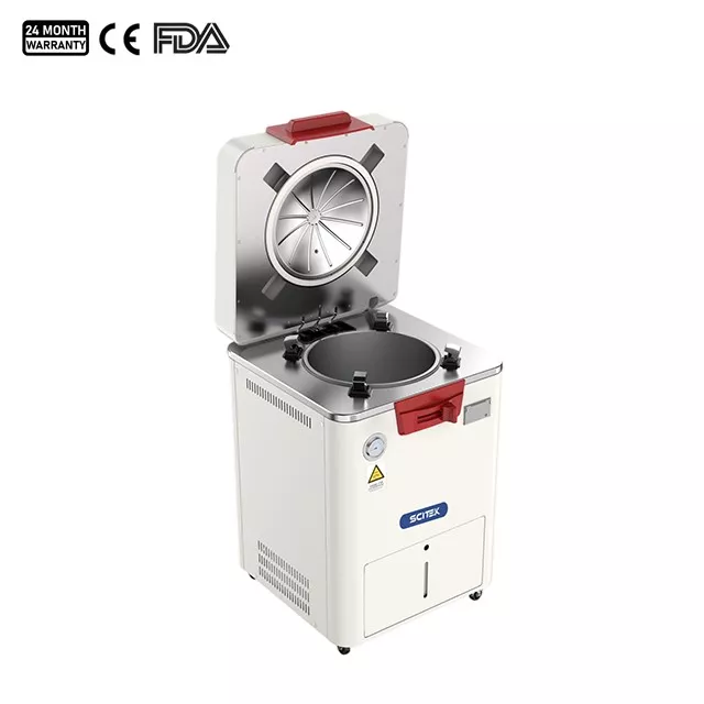 Nồi hấp tiệt trùng hơi nước dạng lật dọc ST-V60F