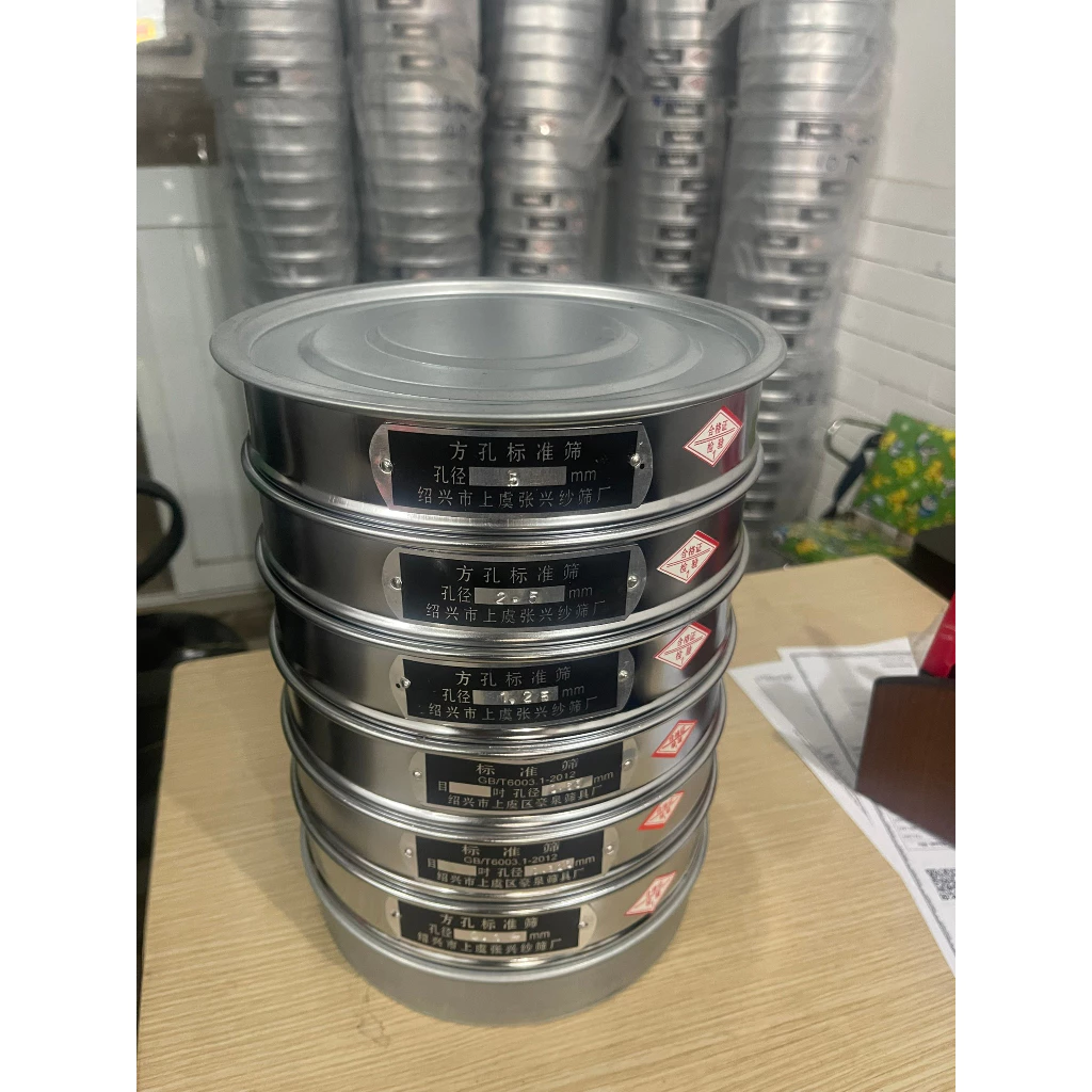 Sàng rây D200 lỗ 6mm