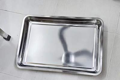Khay inox  sâu 5cm loại dày