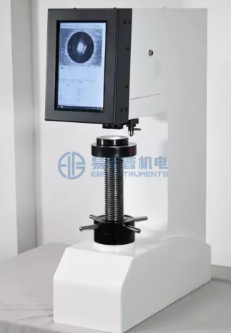 Máy đo độ cứng Brinell tự động tích hợp phần mềm đo và hệ thống camera.