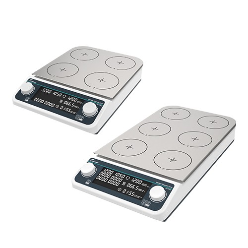 Máy khuấy từ gia nhiệt 6 vị trí Joanlab MHS - 6Pro
