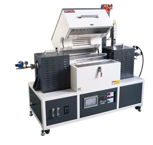 Lò nung ống quay khử hydro 1200°C (STG-150-12Q)