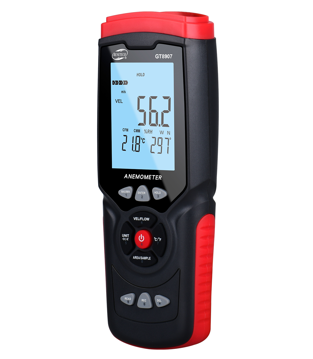 Máy đo tốc độ gió kỹ thuật số GT8907