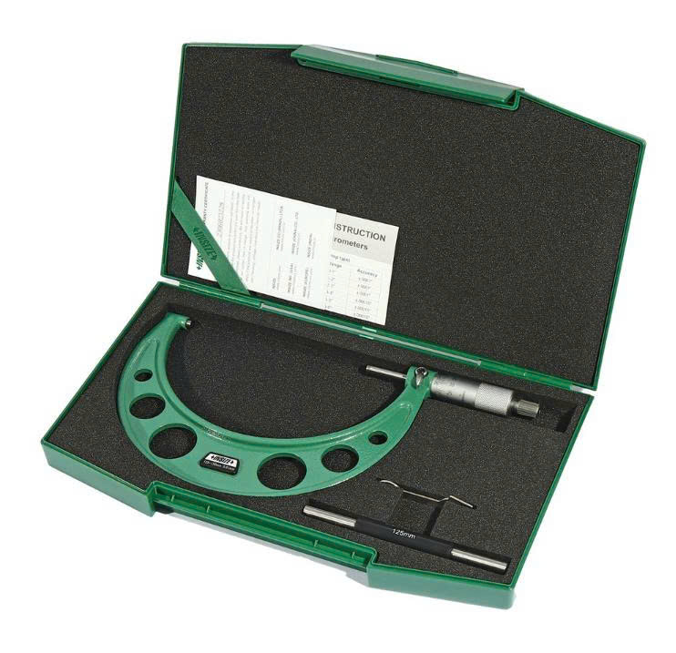 Panme đo ngoài cơ khí INSIZE 3203-150A (125-150mm/0.01mm)
