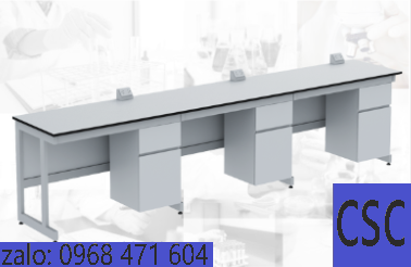 BÀN THÍ NGHIỆM ĐƠN 3,6X0,5M