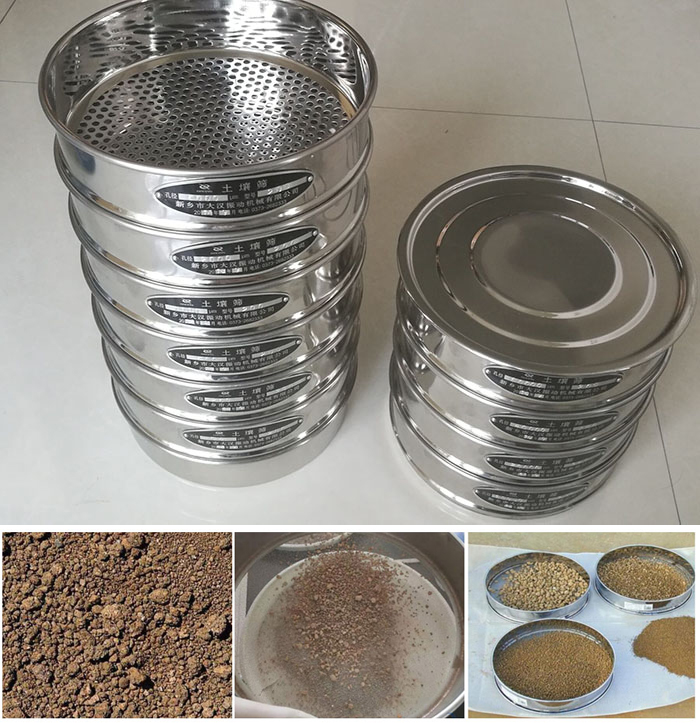 Sàng rây D200 lỗ 1.25mm