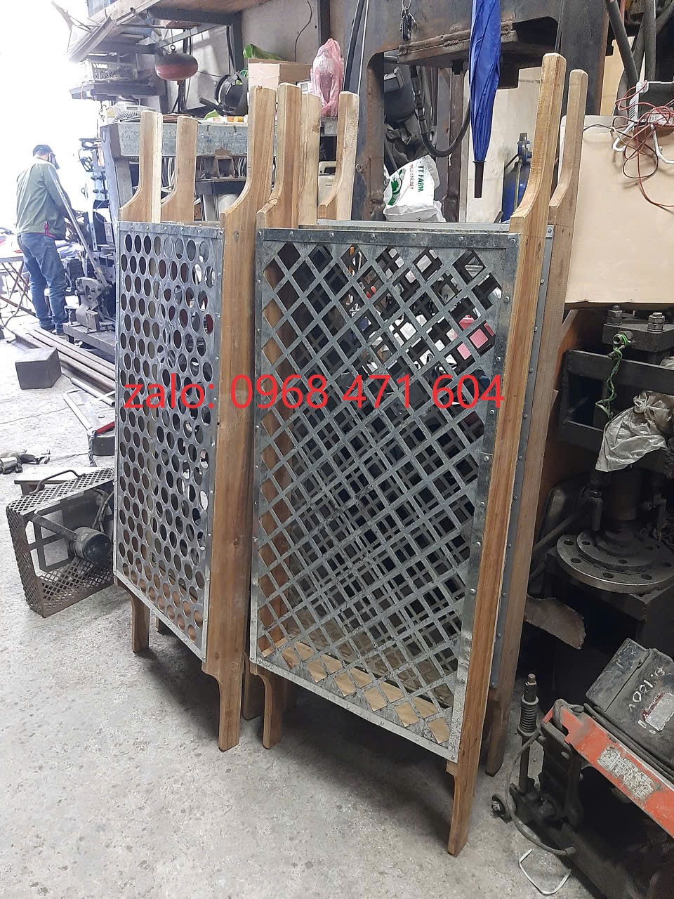 Sàng rây thép khung gỗ