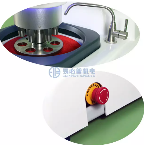 Máy mài và đánh bóng mẫu luyện kim GP-1Z tiên tiến với chức năng điều khiển tải.