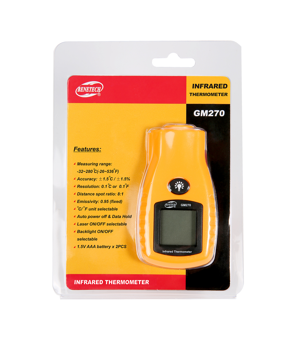 Nhiệt kế hồng ngoại GM270