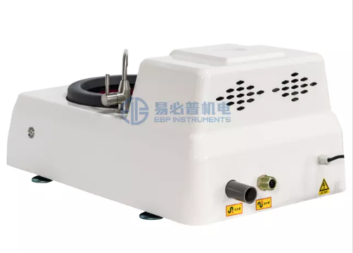 Máy mài và đánh bóng mẫu Material Labs với điều khiển màn hình cảm ứng lập trình được.