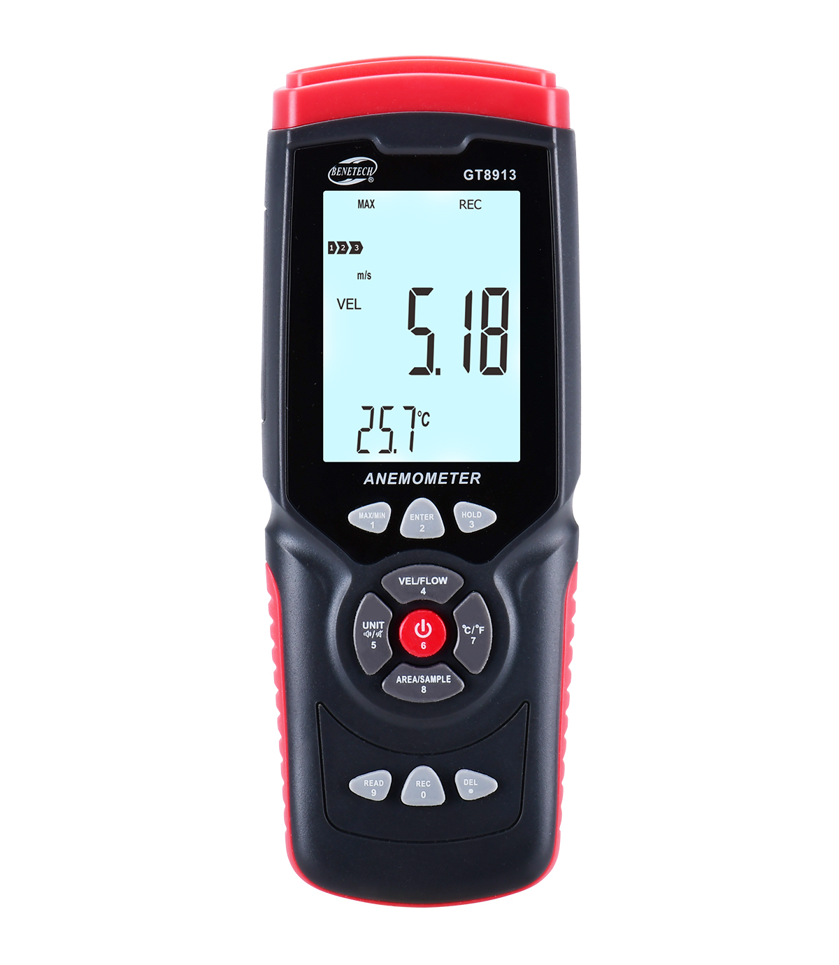 Máy đo tốc độ gió kỹ thuật số GT8913