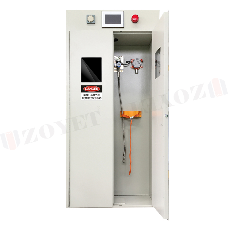 Tủ đựng bình khí chống cháy nổ hai bình
