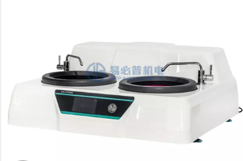 Máy mài và đánh bóng mẫu luyện kim hai đĩa sản xuất tại Trung Quốc với giá thành thấp