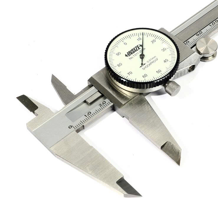 Thước cặp đồng hồ INSIZE 1311-200A (0-200mm / 0.01mm)