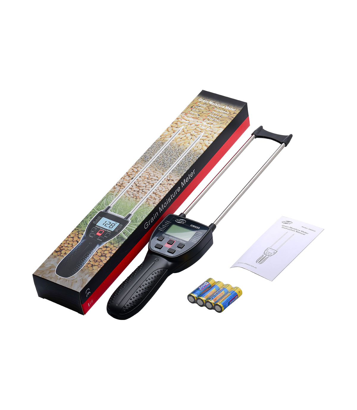 Máy đo độ ẩm ngũ cốc (Đầu dò 23cm) GM650