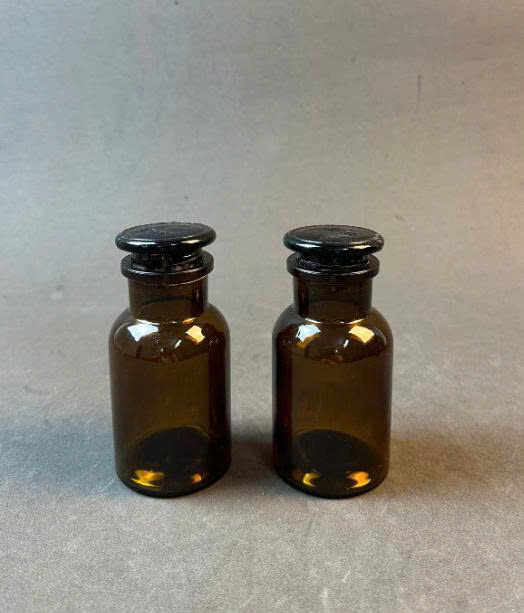 Chai thủy tinh nâu nút mài 60ml, 125ml, 250ml, 500ml, 1000ml