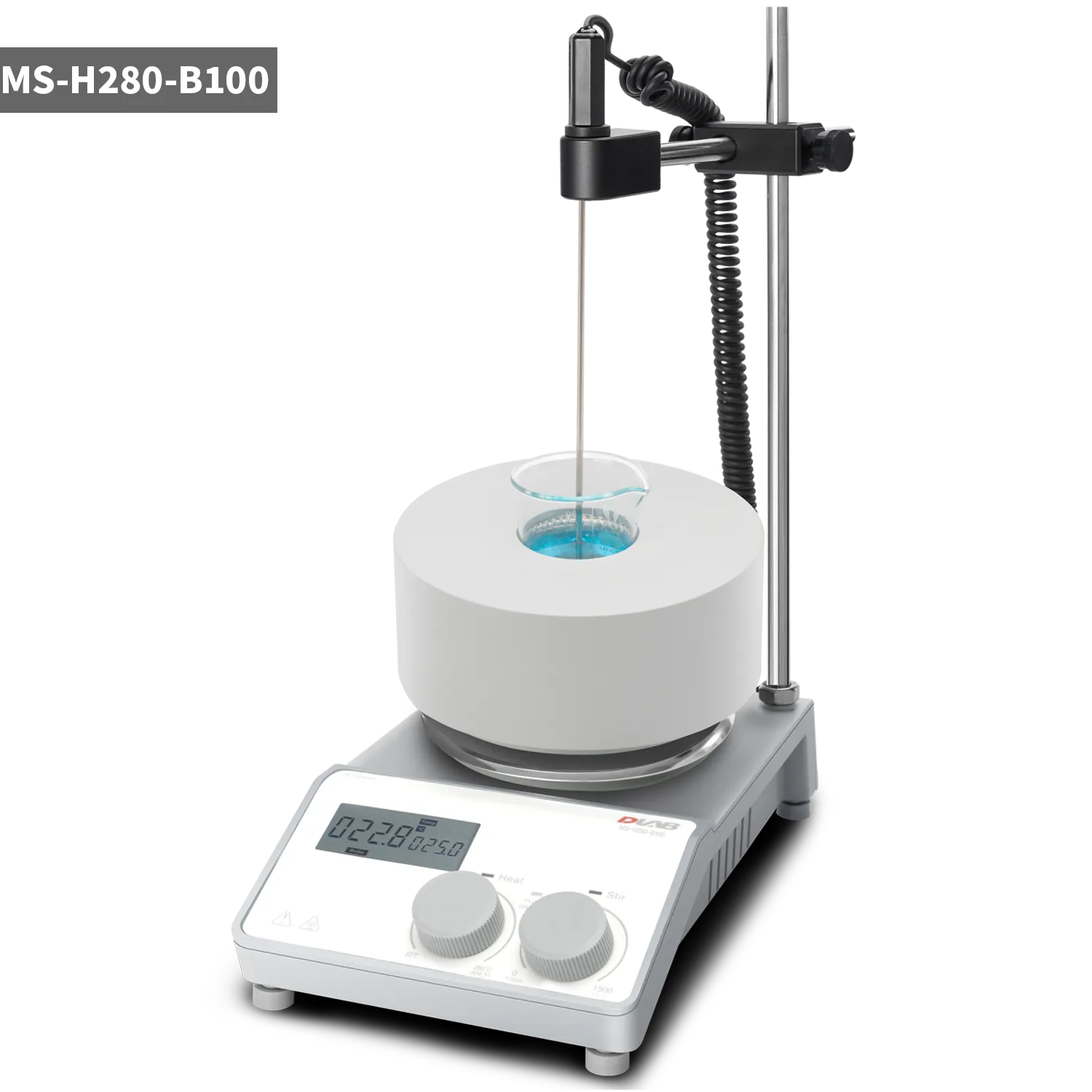 Máy khuấy từ gia nhiệt cho cốc đong 100ml