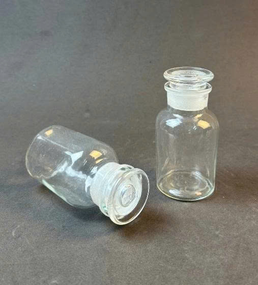 Chai thủy tinh trắng nút mài 30ml, 60ml, 125ml, 250ml, 500ml, 1000ml