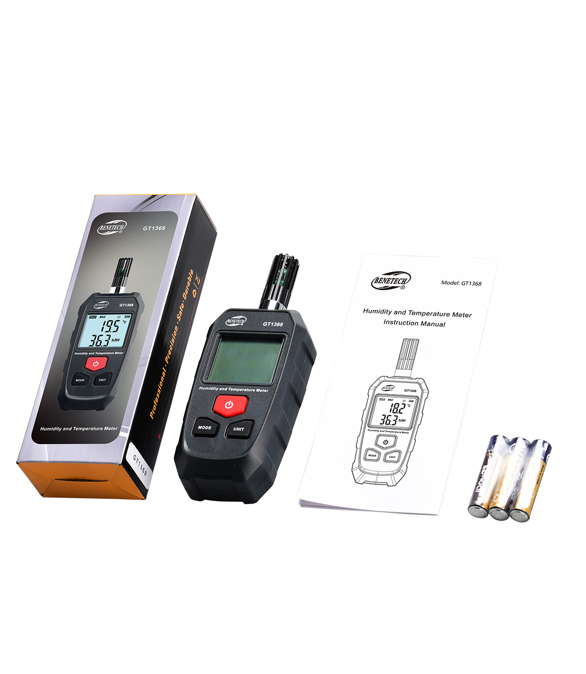 Máy đo độ ẩm và nhiệt độ GT1368