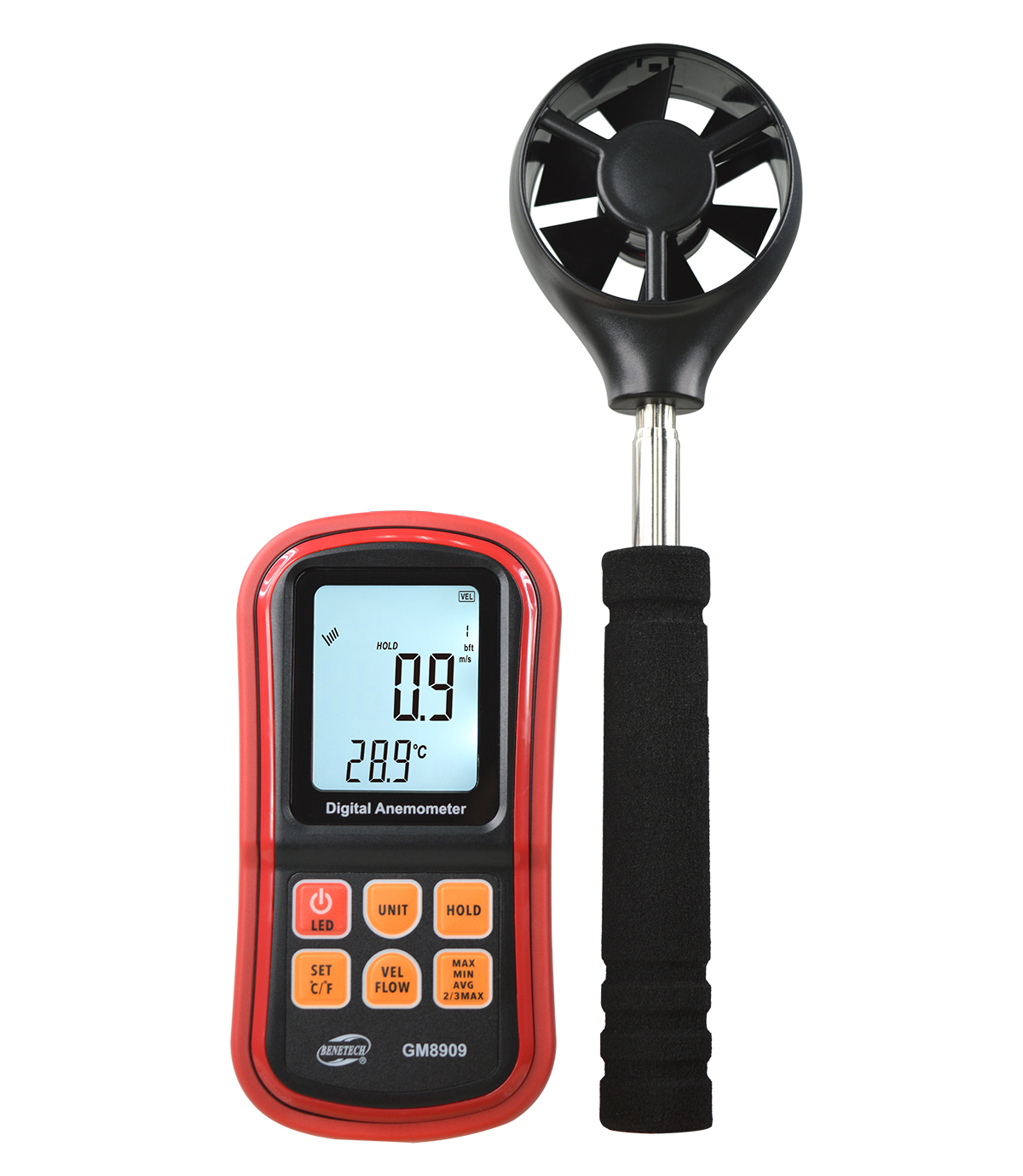 Máy đo gió kỹ thuật số GM8909