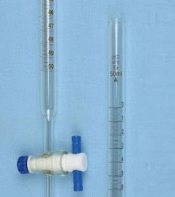 Buret khóa nhựa 50ml